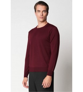 BELLWOOD Girocollo rasato in lana merino extrafine fin.14