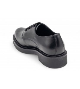 NERO GIARDINI derby donna in pelle
