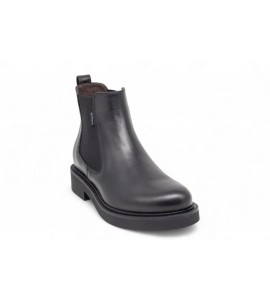 NERO GIARDINI chelsea donna in pelle