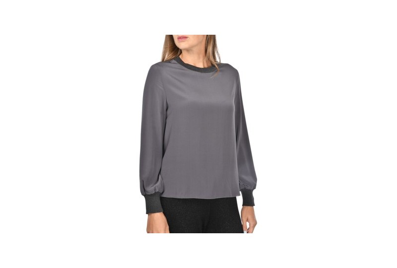 GRAN SASSO BLUSA IN SETA