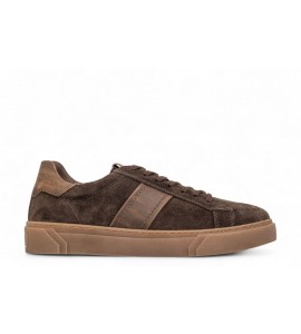 NeroGiardini Sneakers Uomo in Camoscio e Pelle