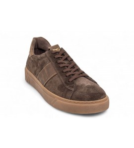 NeroGiardini Sneakers Uomo in Camoscio e Pelle