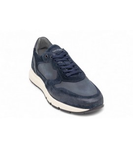 NeroGiardini Sneakers Uomo Camoscio e Pelle