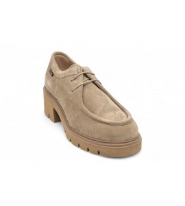 NERO GIARDINI stringata donna in suede
