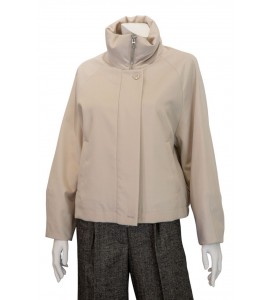 DUNO giacca oversize in lana tecnica