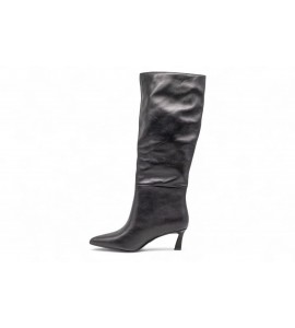 STEVE MADDEN Lavan Stivale Nero Pelle