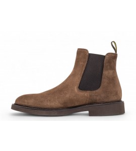 DOUCAL'S Stivaletto in suede havana
