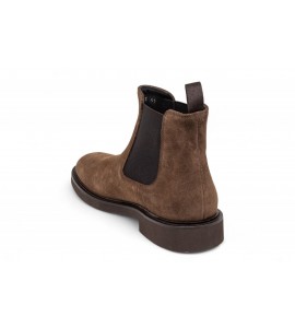 DOUCAL'S Stivaletto in suede havana