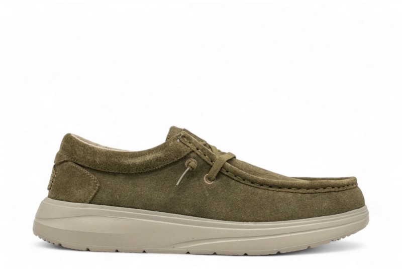 HEY DUDE Wally comf suede