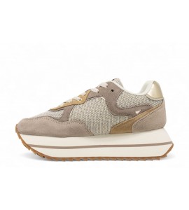 W6YZ DEVA W Sneakers in suede e tessuto tecnico