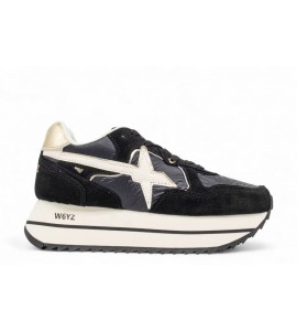 W6YZ DEVA W Sneakers in suede e tessuto tecnico