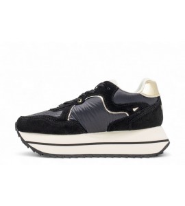 W6YZ DEVA W Sneakers in suede e tessuto tecnico