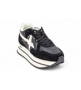 W6YZ DEVA W Sneakers in suede e tessuto tecnico