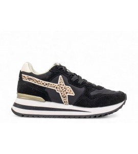 W6YZ YAK-W Sneakers in tessuto tecnico e suede