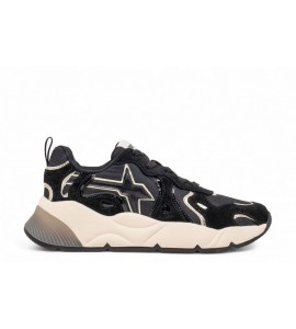 W6YZ SARAH-W Sneakers in tessuto tecnico e suede