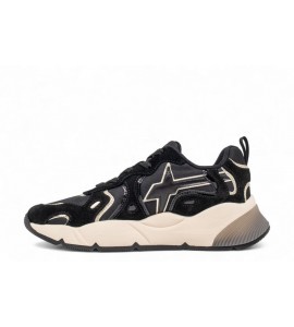 W6YZ SARAH-W Sneakers in tessuto tecnico e suede