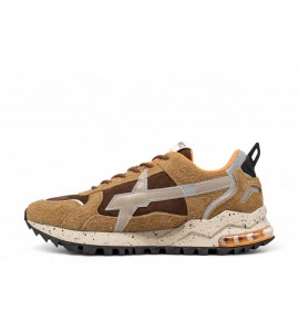 W6YZ BREEZE 3-M Sneakers in tessuto tecnico e suede