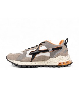 W6YZ BREEZE 3-M Sneakers in tessuto tecnico e suede
