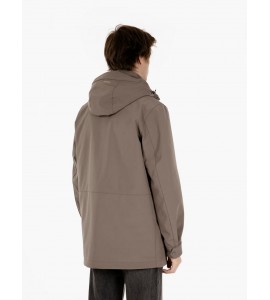 WOOLRICH Soft Shell Barrow Mac coat
