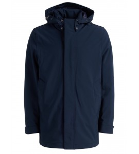 WOOLRICH Soft Shell Barrow Mac coat