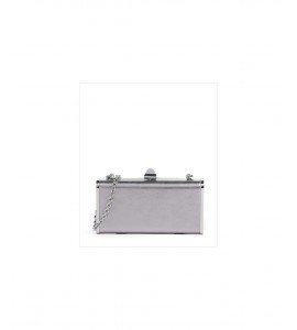 COCCINELLE POCHETTE RIGIDA LELIV steel