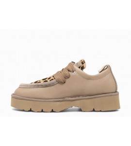 PANCHIC SCARPA ALLACCIATA P009 DONNA IN CAMOSCIO