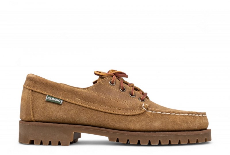 SEBAGO ASKOOK LUG SUEDE WAXED