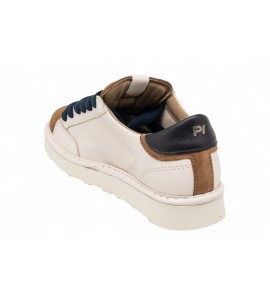 PANCHIC stringata P001 in pelle e camoscio