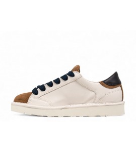 PANCHIC stringata P001 in pelle e camoscio