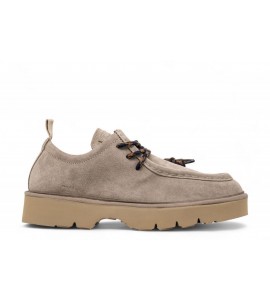 PANCHIC SCARPA ALLACCIATA P009 UOMO IN CAMOSCIO