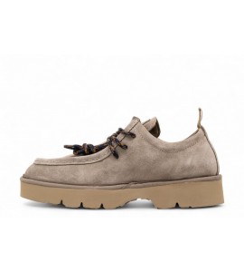 PANCHIC SCARPA ALLACCIATA P009 UOMO IN CAMOSCIO