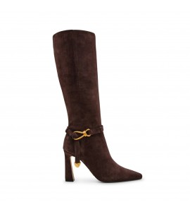 STEVE MADDEN Sirrens Stivale Marrone Suede