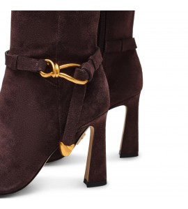 STEVE MADDEN Sirrens Stivale Marrone Suede