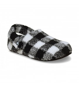CROCS Classic Buff Check Cozzzy Slipper 210755-066