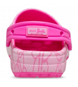 CROCS Mattel Pink Barbie Classic Clog T 211407-90H