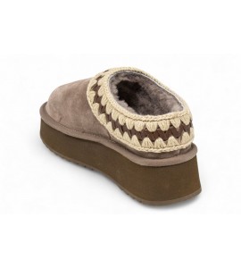 MOU MU.681009A PLATFORM CLOG SUEDE ELGRY 36