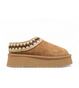 MOU MU.681009A PLATFORM CLOG SUEDE SAV 36