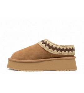 MOU MU.681009A PLATFORM CLOG SUEDE SAV 36