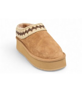 MOU MU.681009A PLATFORM CLOG SUEDE SAV 36