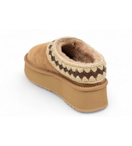 MOU MU.681009A PLATFORM CLOG SUEDE SAV 36