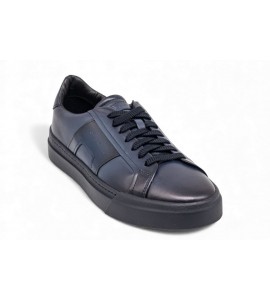 SANTONI  SNEAKERS DOUBLE BUCKLE MBGT22018OCRNGONU60