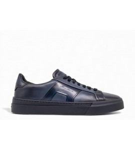 SANTONI  SNEAKERS DOUBLE BUCKLE MBGT22018OCRNGONU60