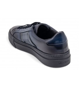 SANTONI  SNEAKERS DOUBLE BUCKLE MBGT22018OCRNGONU60