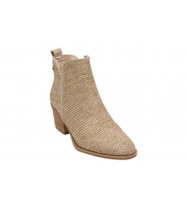 CARMELA stivaletto a punta 163223 BEIGE