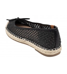 REFRESH BALLERINE INTRECCIATE 172549 NERO