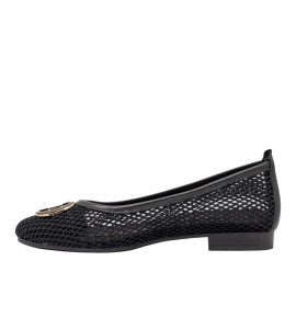 CARMELA BALLERINA TEX 163262 nero
