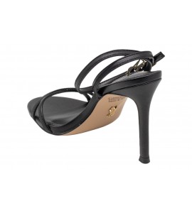 STEVE MADDEN Jypsey-cn Sandalo Nero Pelle