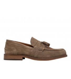 EXTON MOCASSINO CAMOSCIO 2143 taupe