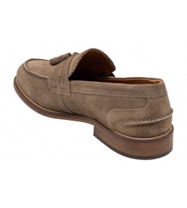 EXTON MOCASSINO CAMOSCIO 2143 taupe
