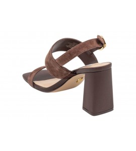 STEVE MADDEN SANDALO WENDIE CHO BRN SUEDE